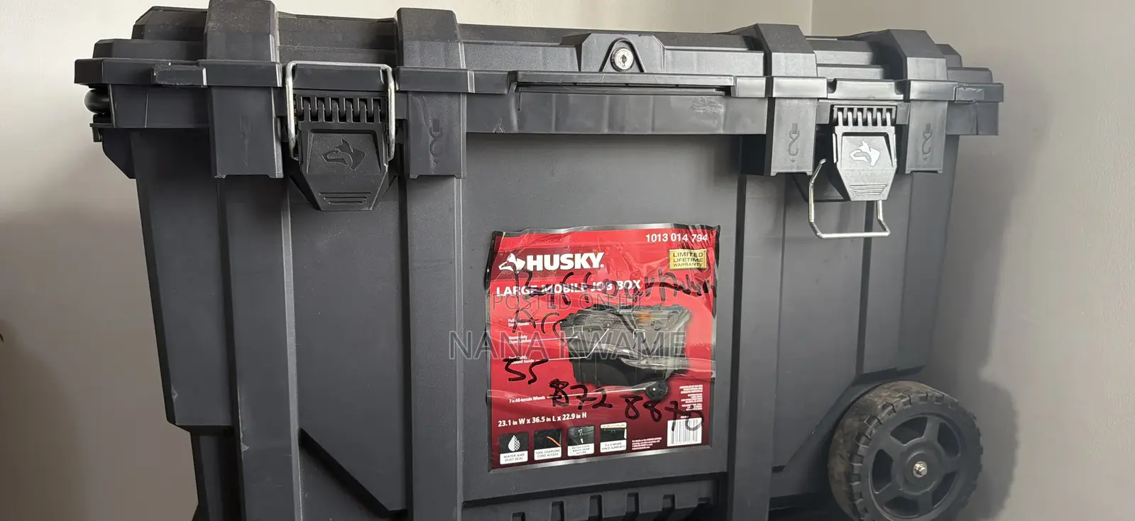 Large Mobile Job Box