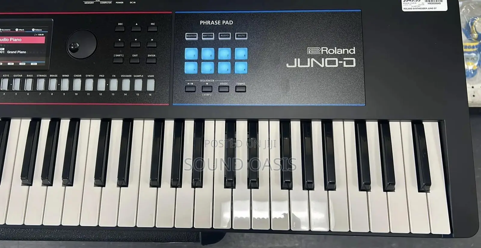 Roland JUNO-D7 76-Key Synthesizer(KEYBOARD)
