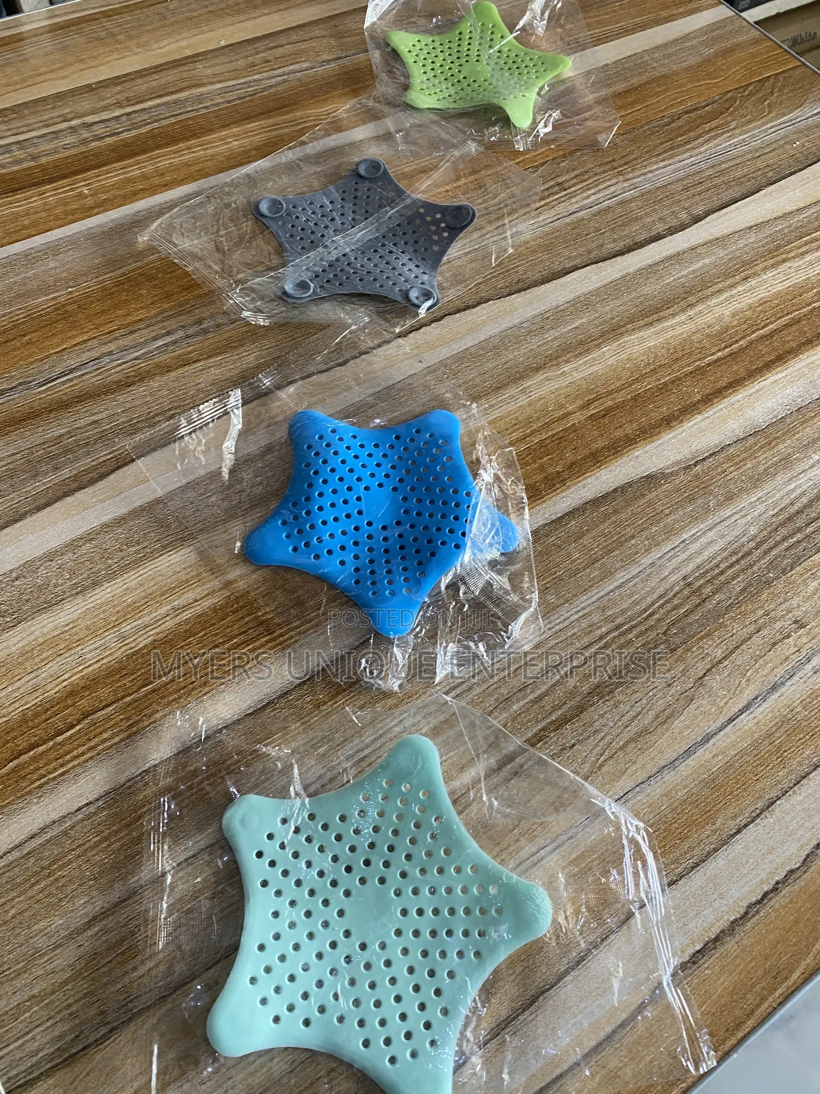 Universal Sink Drain Strainer - Star Silicone - Pack of 5