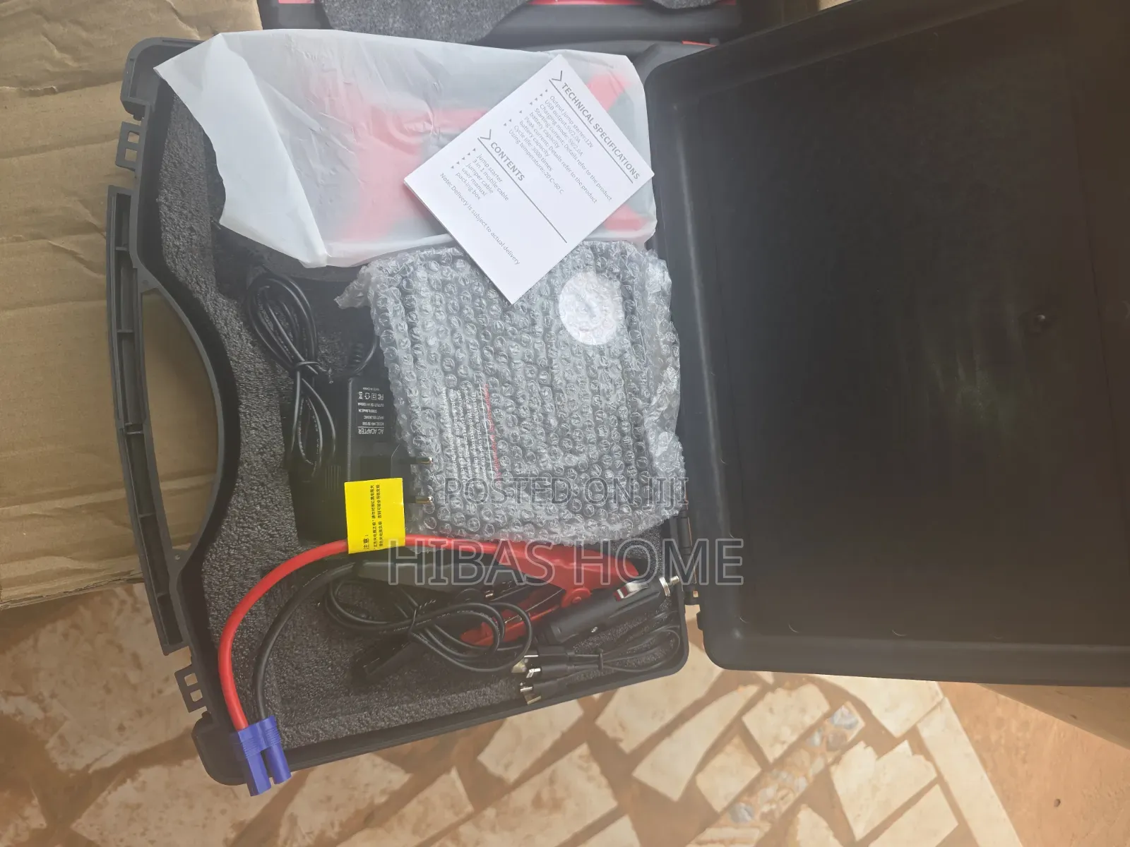 High Power Multi-Function Jump Starter Anti Charge Build in LED 4USB