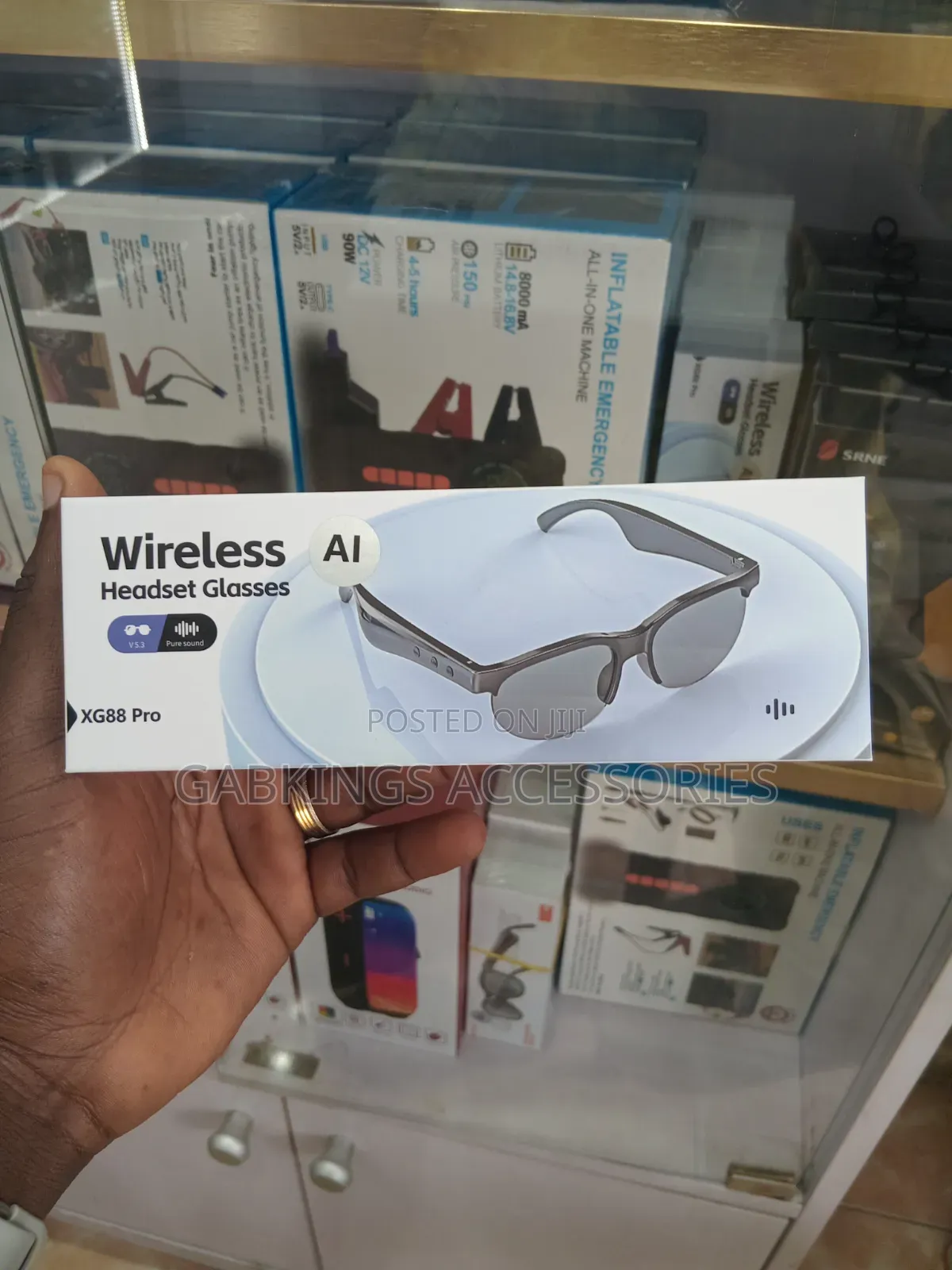 Wireless Headset Glasses -Ai Powered