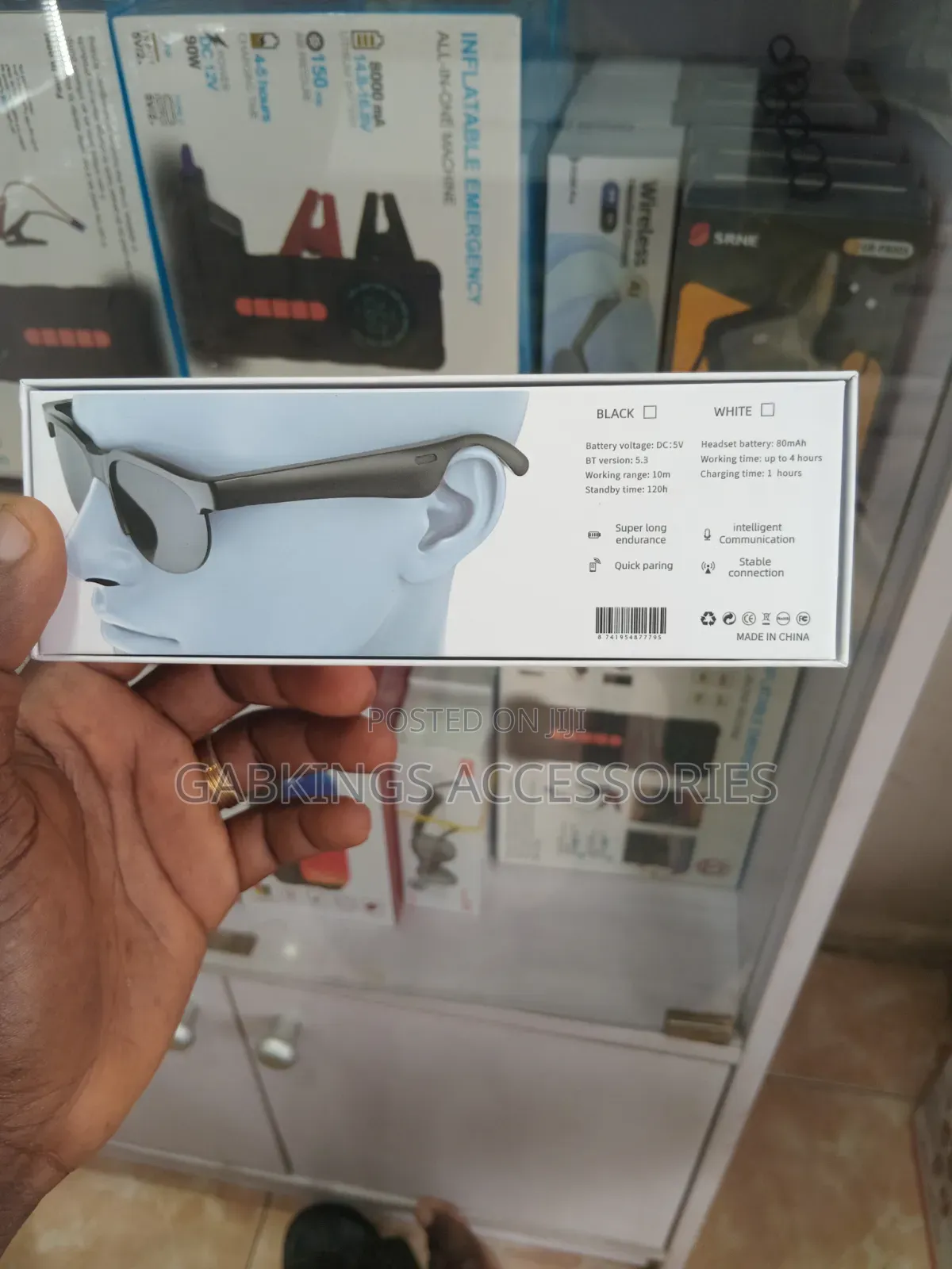 Wireless Headset Glasses -Ai Powered