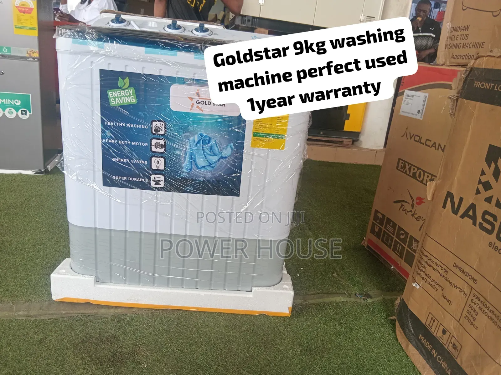 Large Capacity Goldstar 9kg Washer – Perfect for Family Use