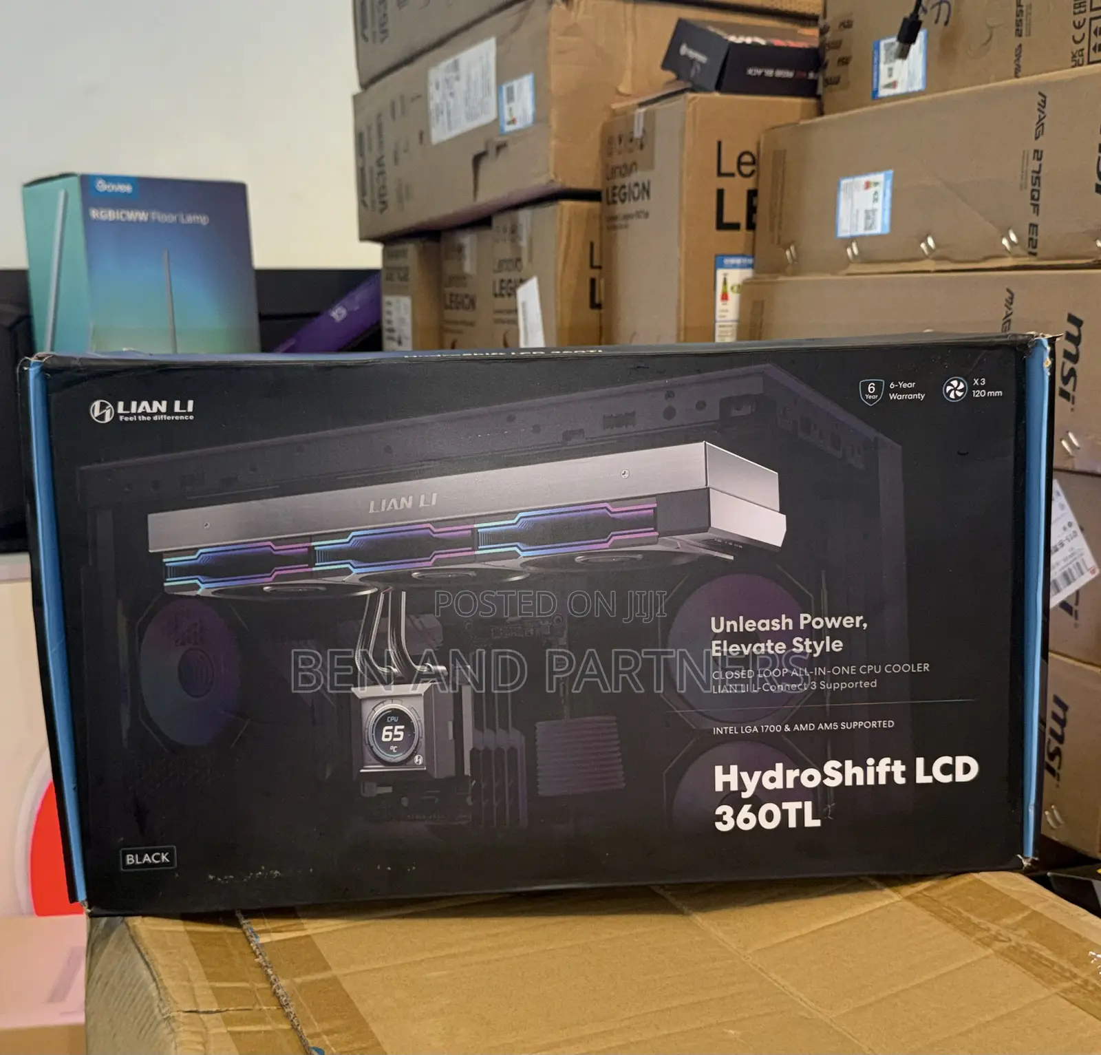 Lian Li Hydroshift LCD 360tl Liquid Cooler