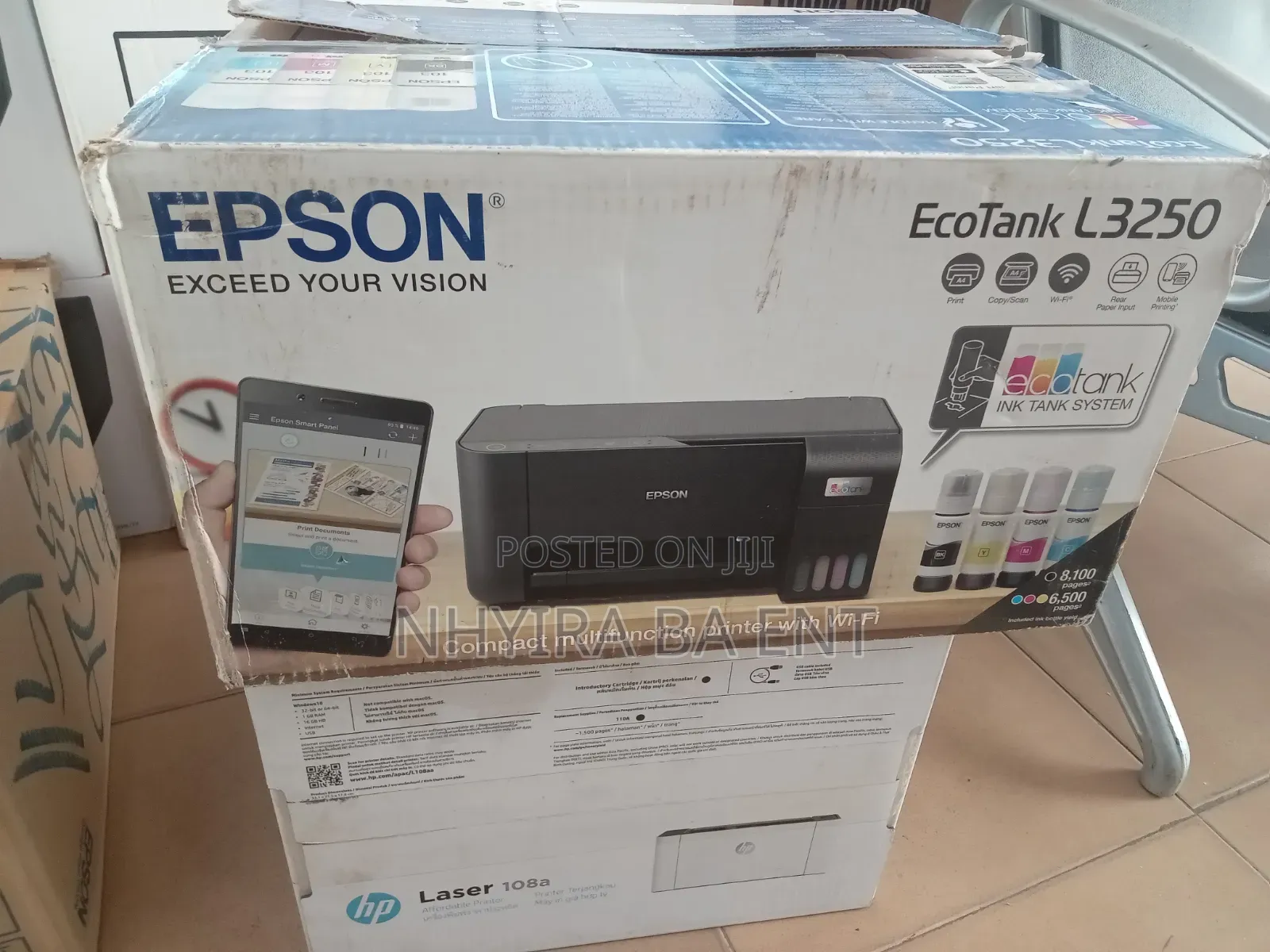 Epson Printer Ecotank L3250 Printer