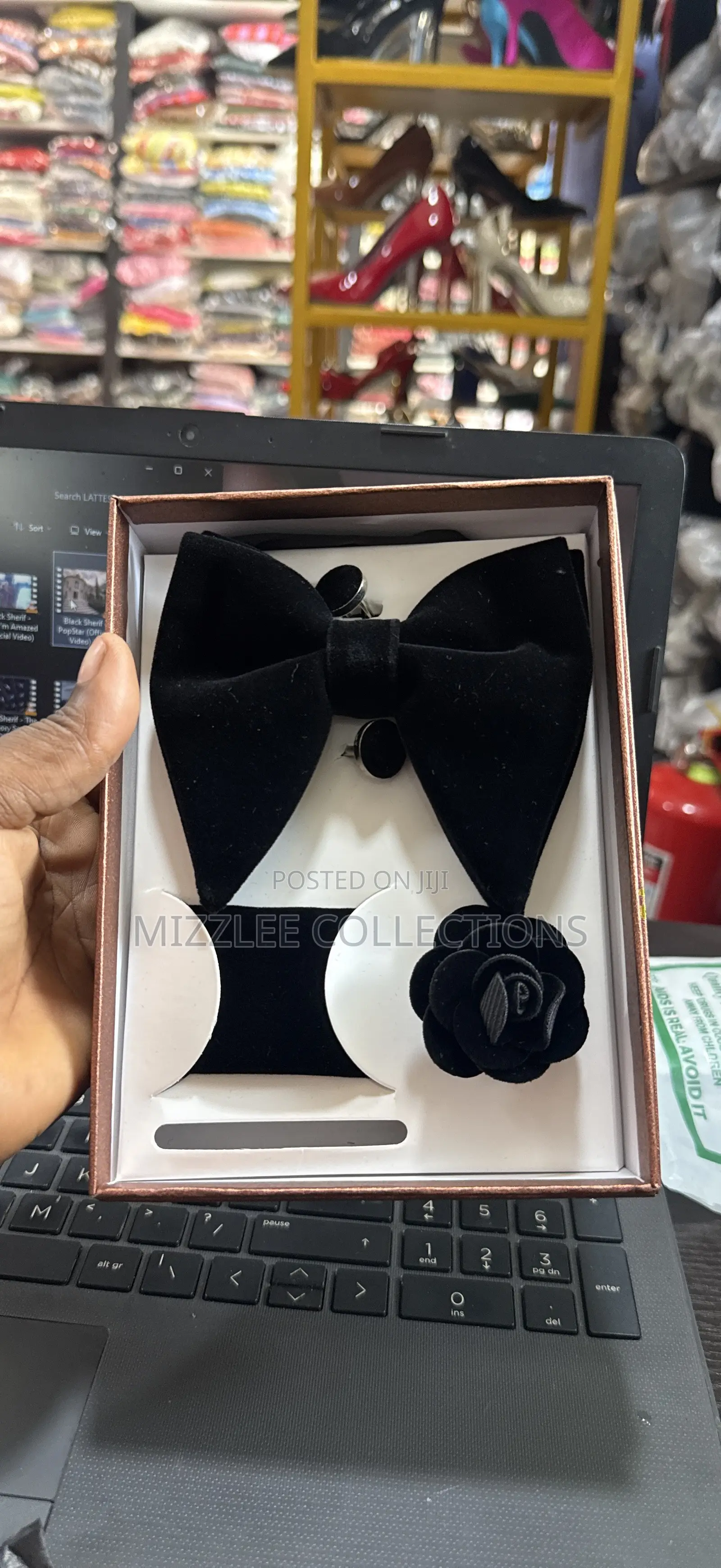 Classic Bow Tie With All Accessories