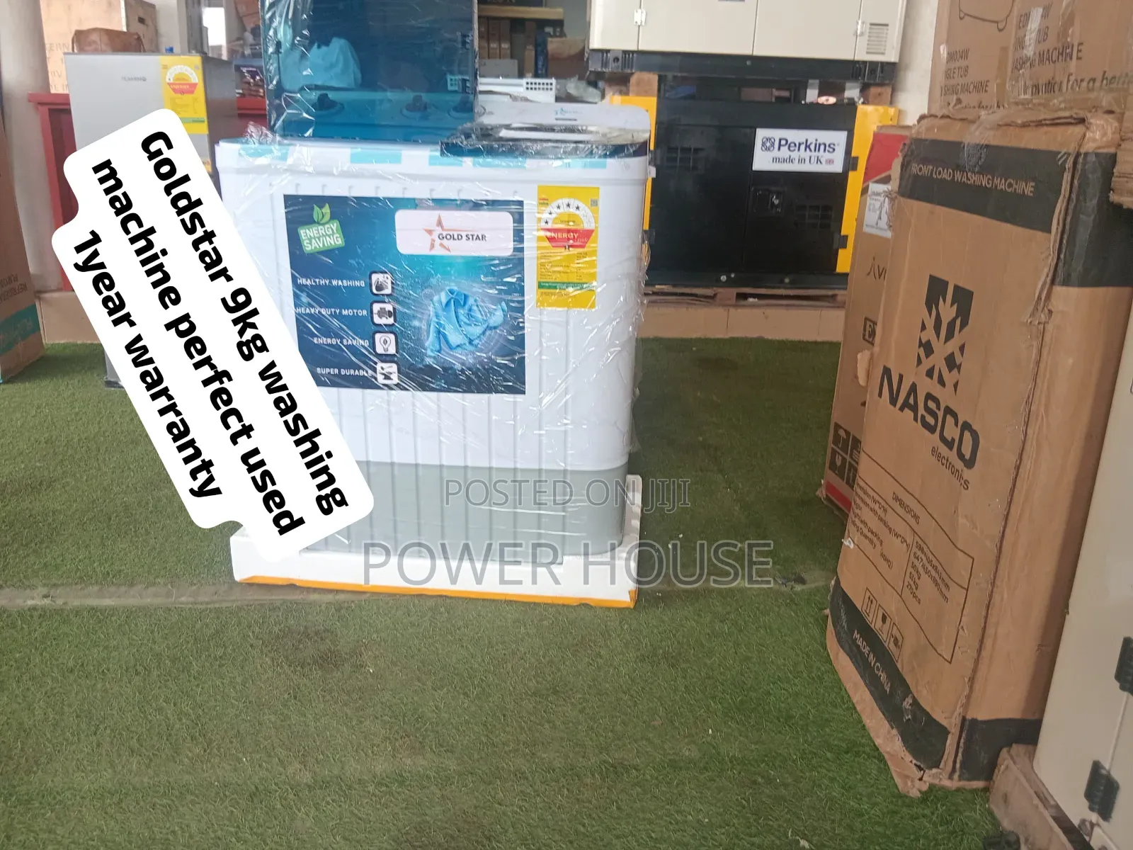 Wash More Clothes With the Spacious Goldstar 9kg Washer