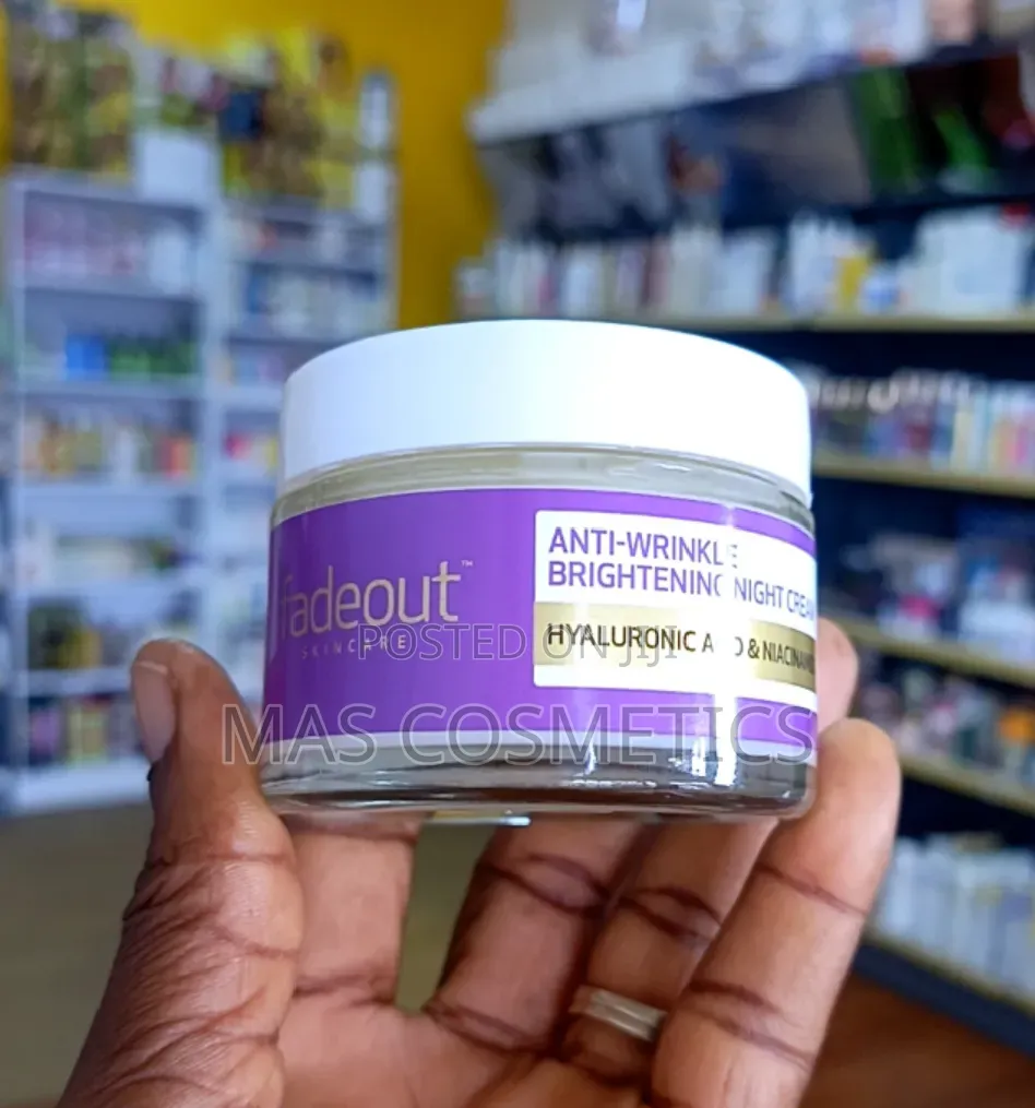 Fadeout Anti-Wrinkle Brightening Night Cream - Unbox