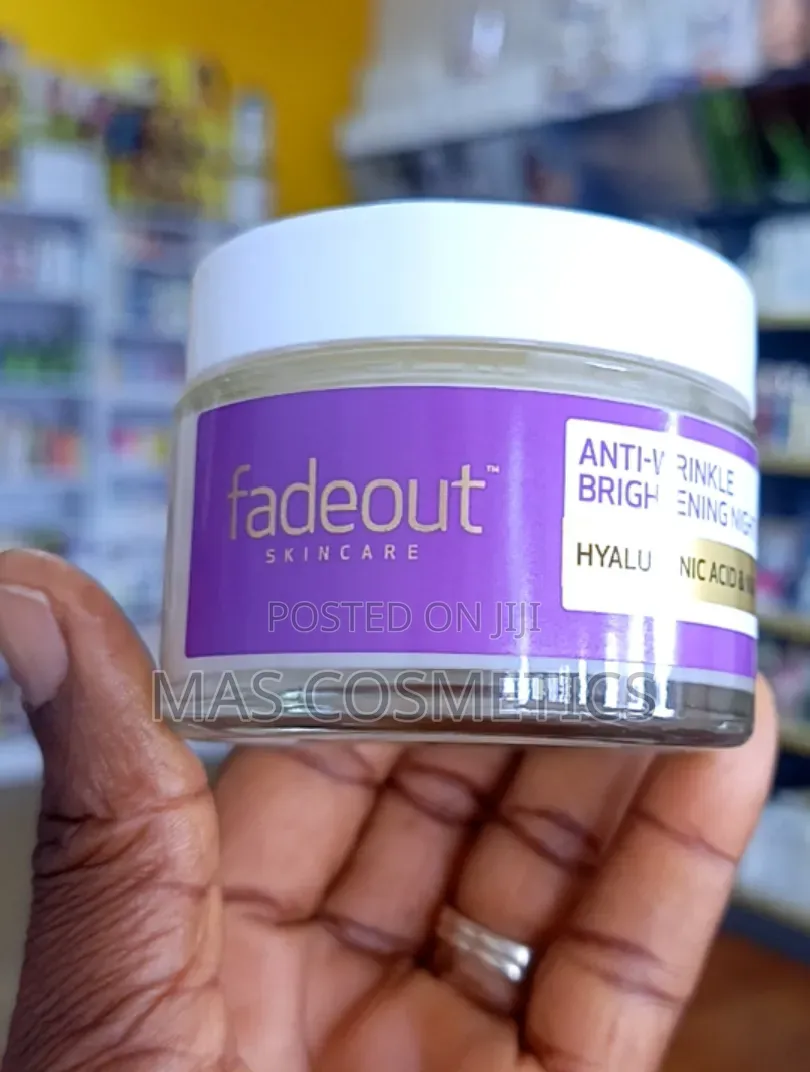 Fadeout Anti-Wrinkle Brightening Night Cream - Unbox
