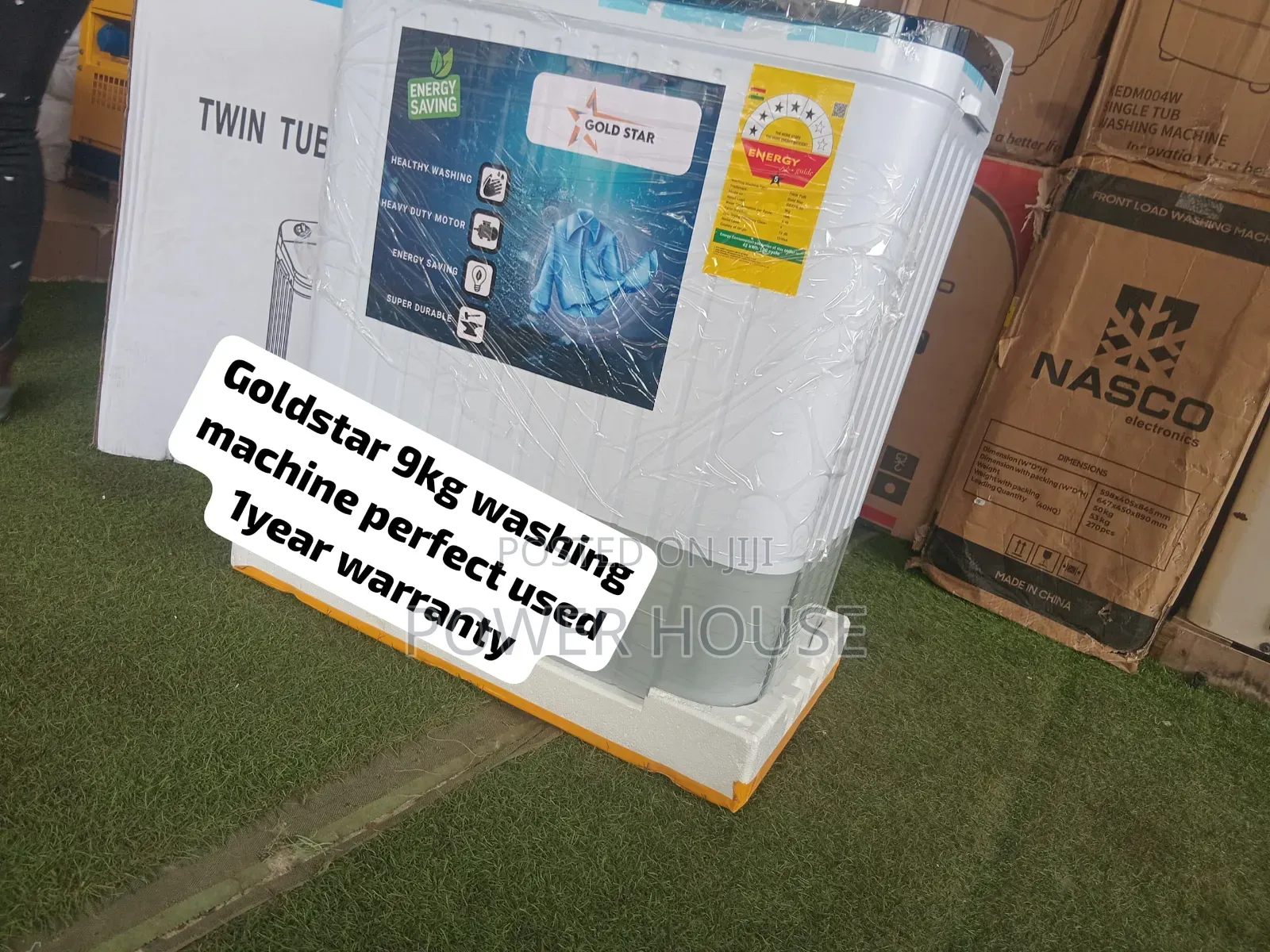 Strong and Efficient Goldstar 9kg Washing Machine Available Now