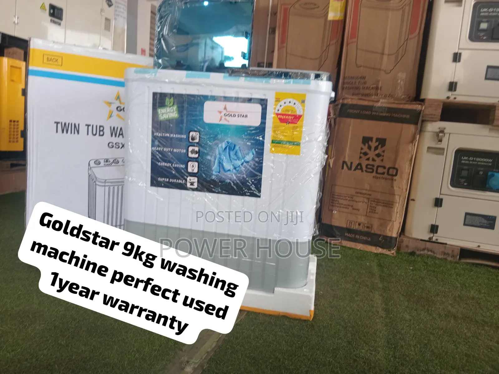 Strong and Efficient Goldstar 9kg Washing Machine Available Now