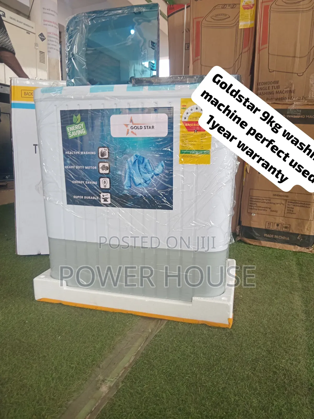 Goldstar 9kg Washing Machine – Big Capacity, Great Performance
