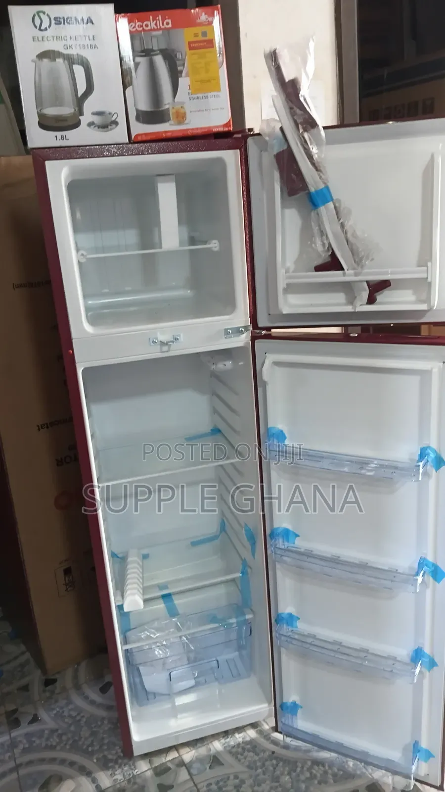 Simple Lives Flamino Fridge Plus Free Kettle and Refrigerator