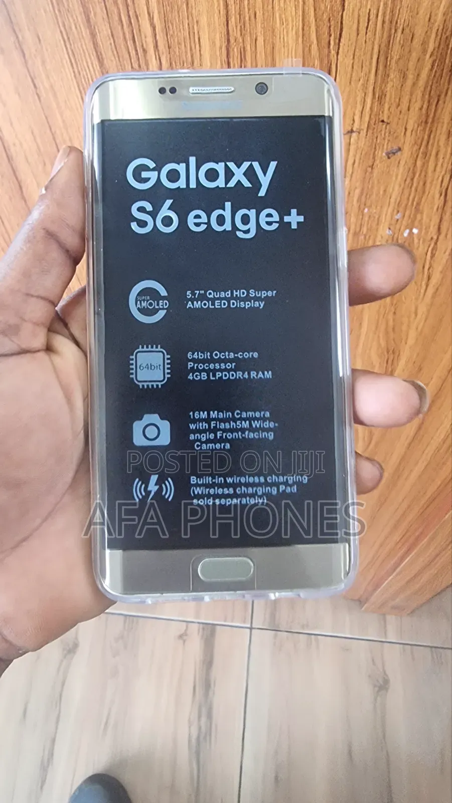 New Samsung Galaxy S6 Edge+ 32 GB Rose Gold