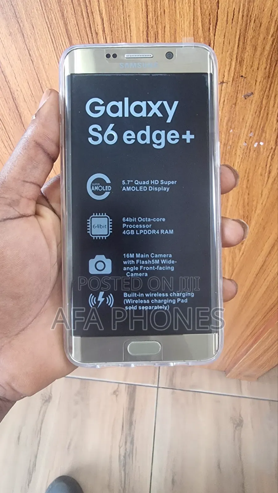New Samsung Galaxy S6 Edge+ 32 GB Rose Gold
