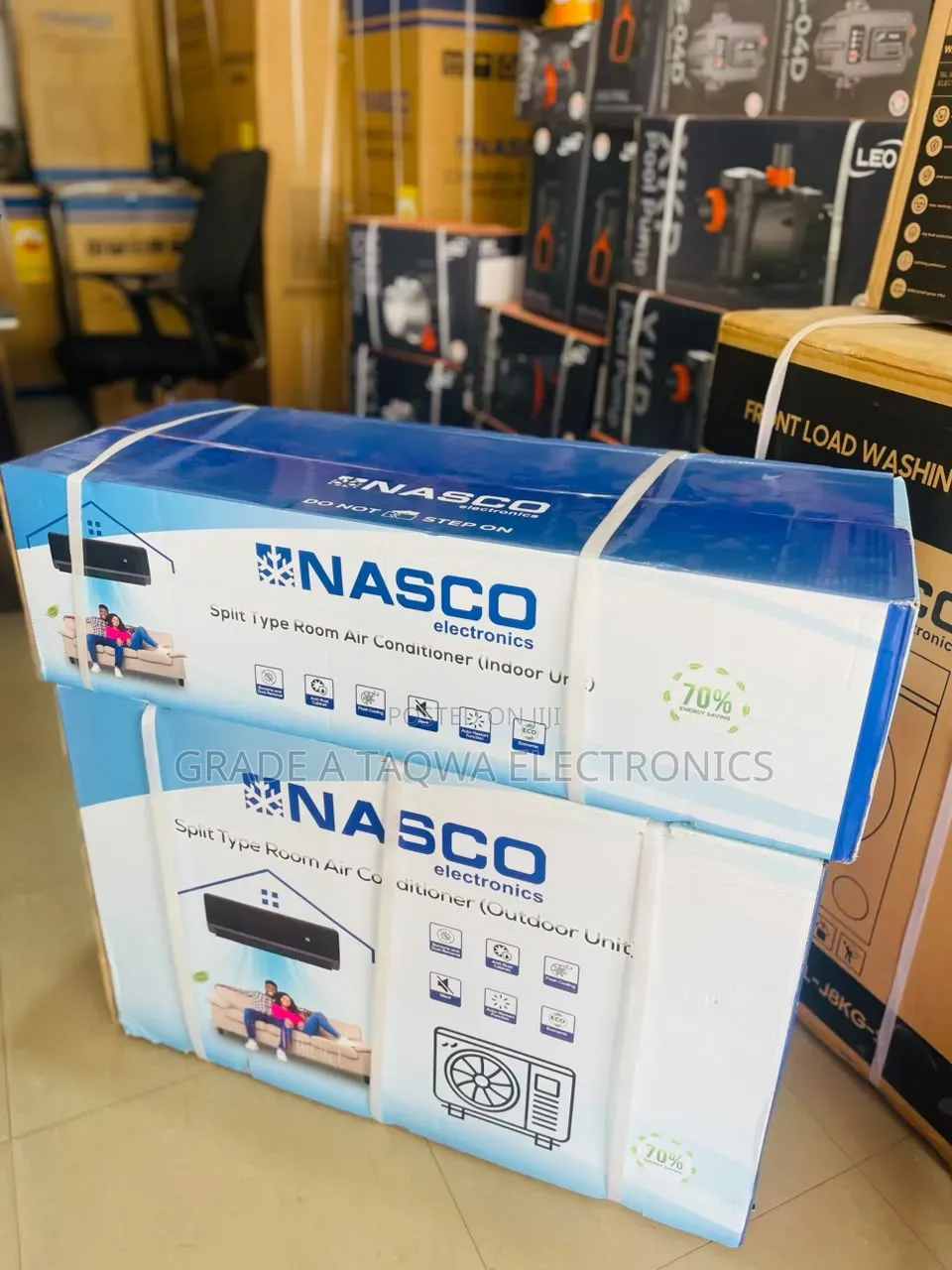 1.5hp Capacity Nasco Mirror Split Air Condition