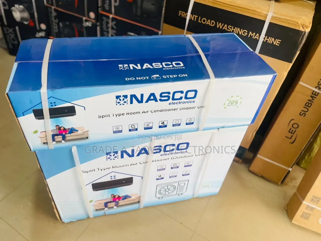 Engineered for Efficient Cooling,1.5hp Non-Inverte Nasco Air Condition