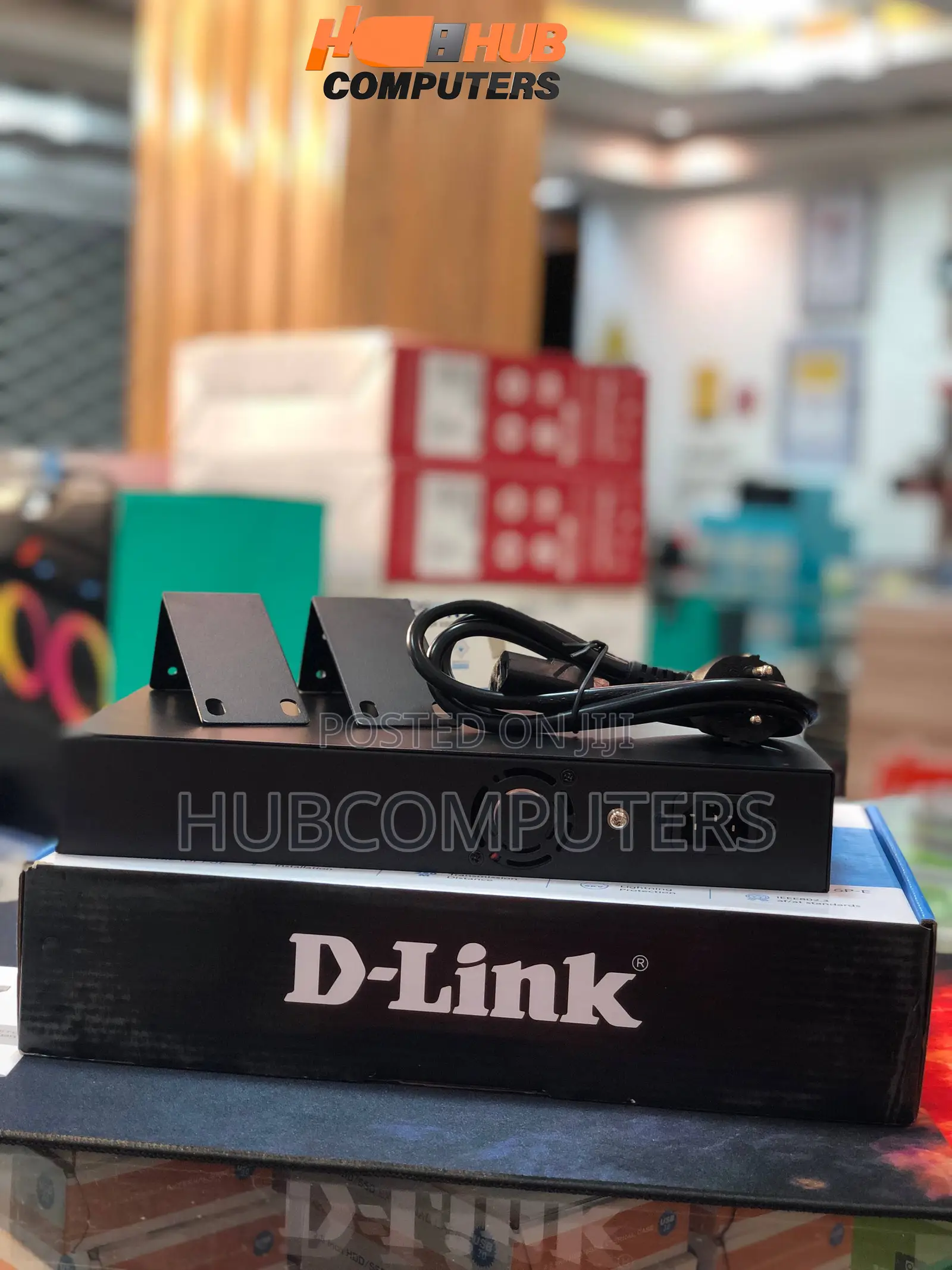D-Link Des-F1016p-E 16-Port Poe+Surveillance Switch