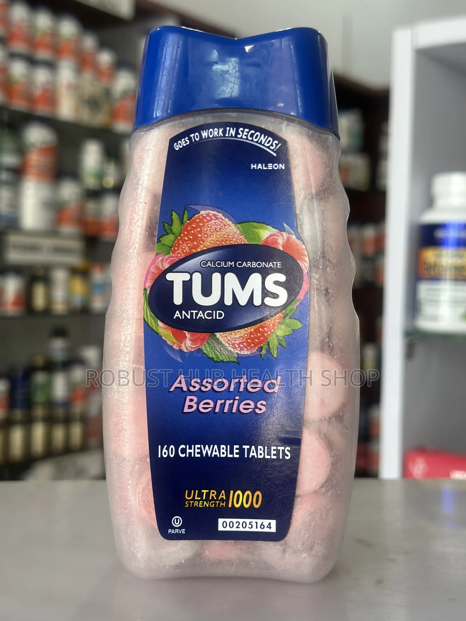 TUMS Antacid, Chewable Tablets