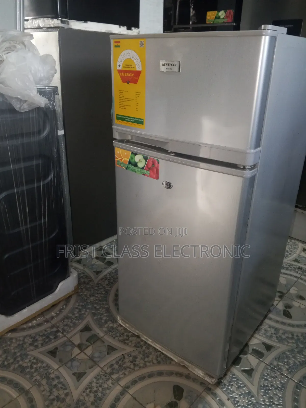 Westpool Double Door Fridge- Fast Freezing, Low Energy, Spacious