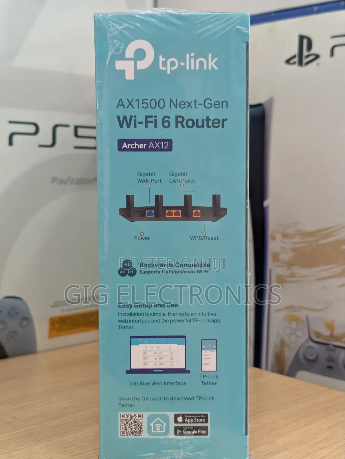 TP-Link Archer AX12 WiFi 6 Router AX1500 1xGb WAN