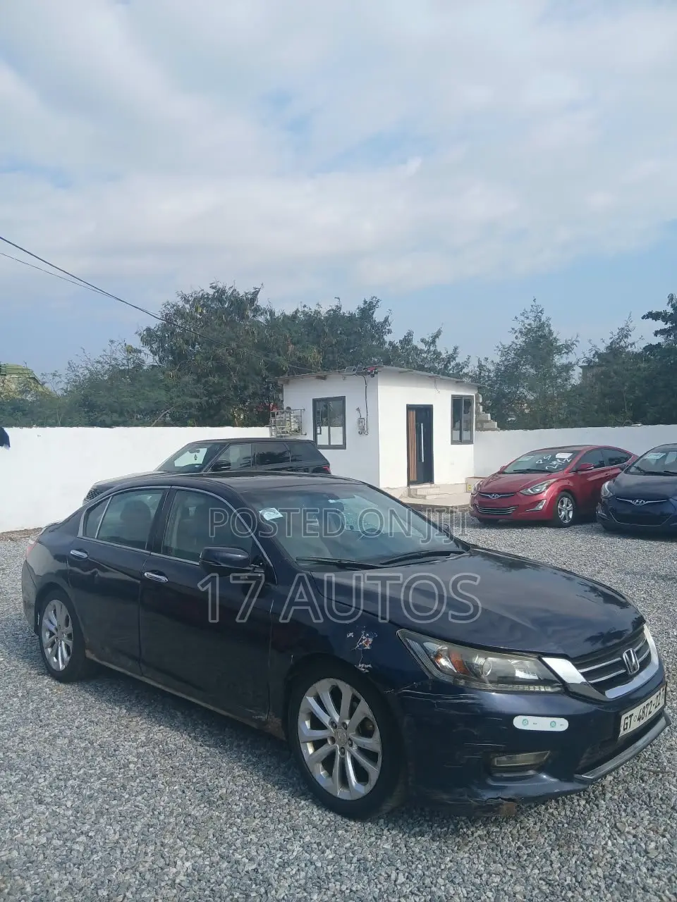Honda Accord Touring V-6 4dr Sedan (3.5L 6cyl 6A) 2014 Blue
