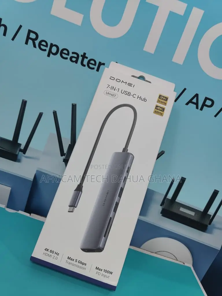 Cudy 7-in-1 Hdmi Sd/Tf USB-C Hub