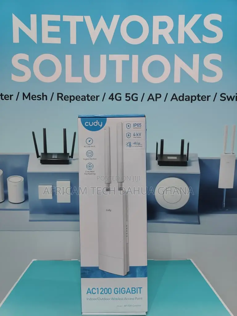 Cudy Indoor/Outdoor AC1200 Wi-Fi Access PointAP1300 Outdoor 1.0