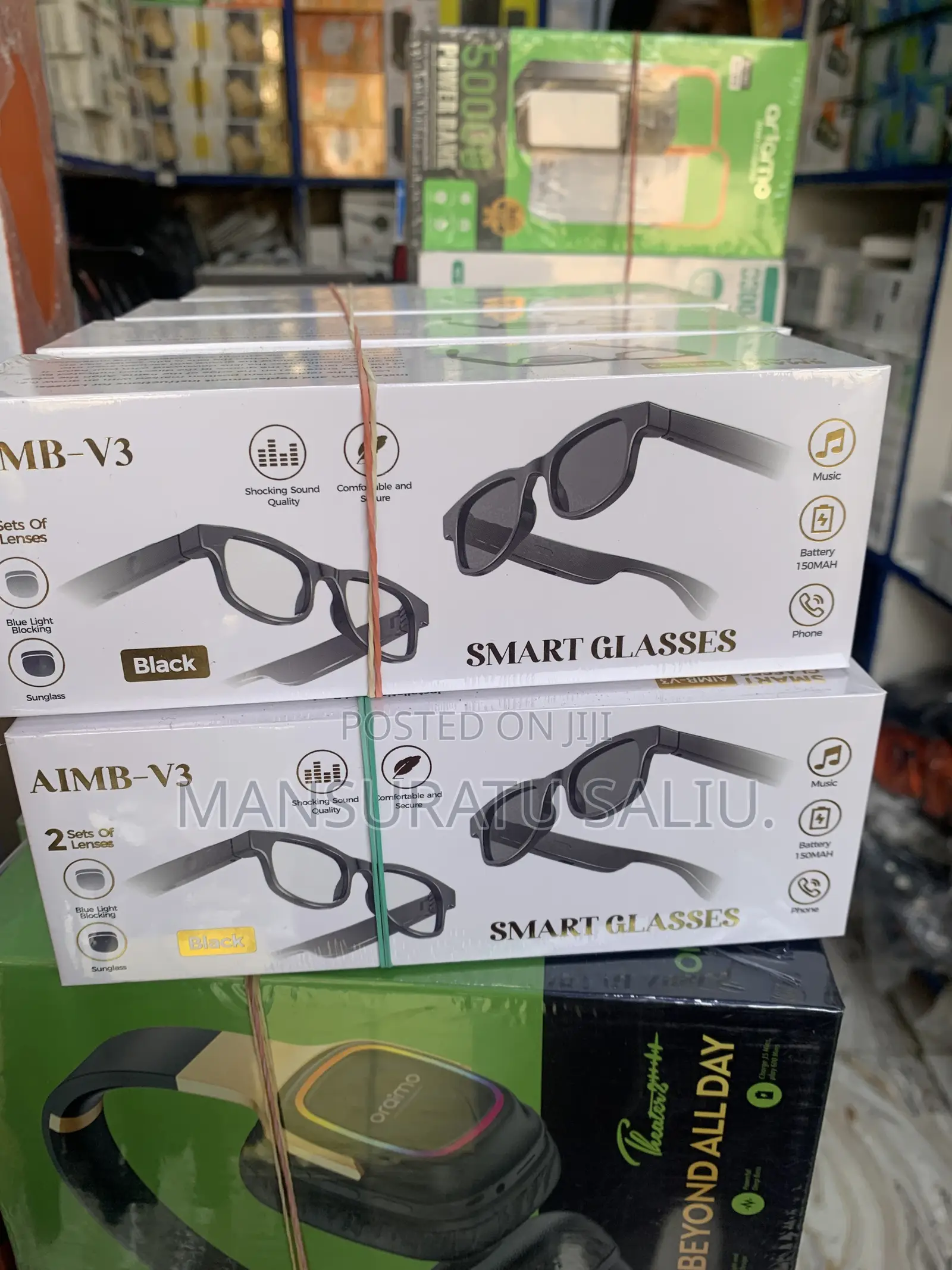 Bluetooth Smart Music Glass for Calls AIMB-v3
