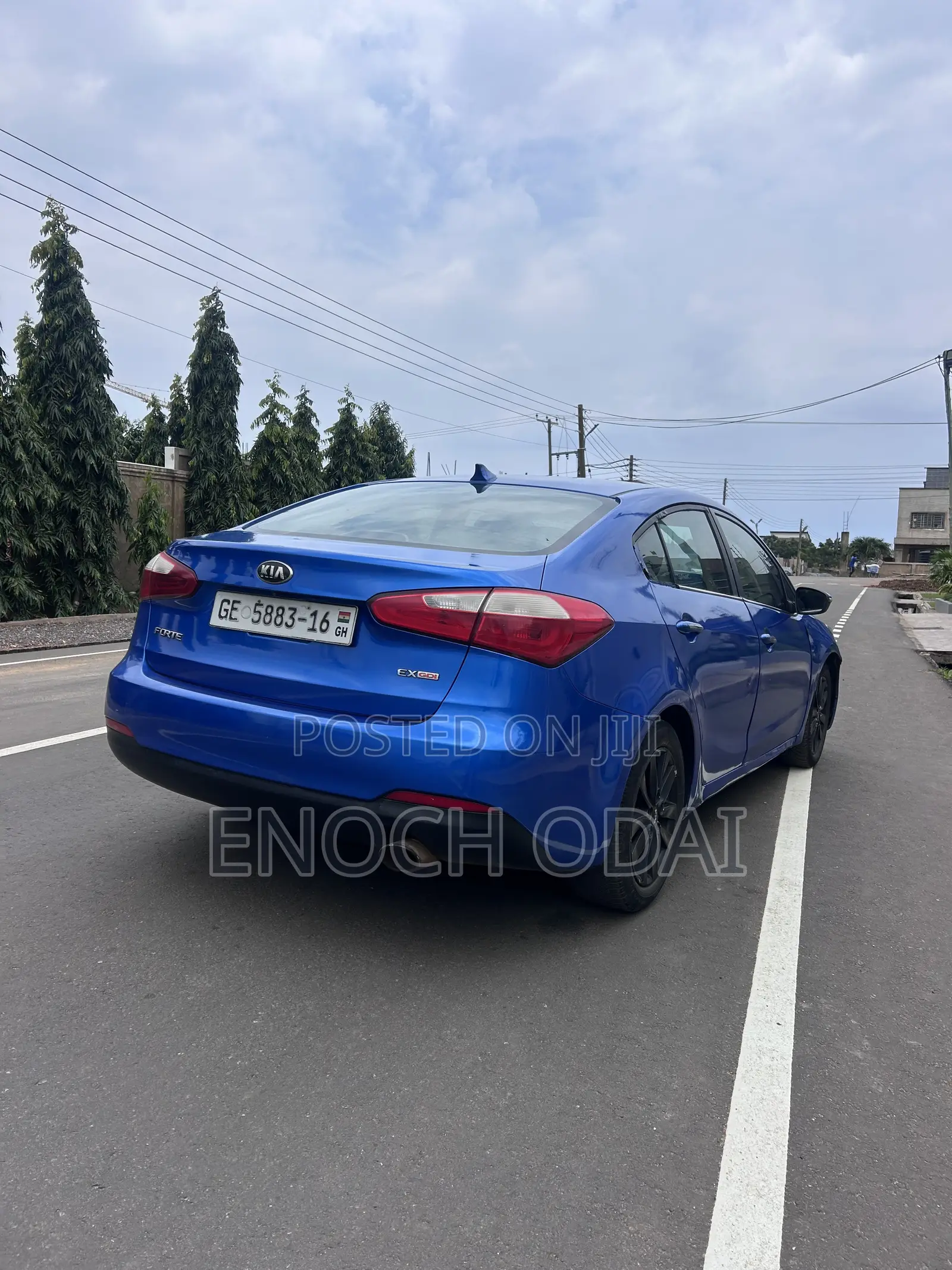 Kia Forte EX Sedan 2015 Blue