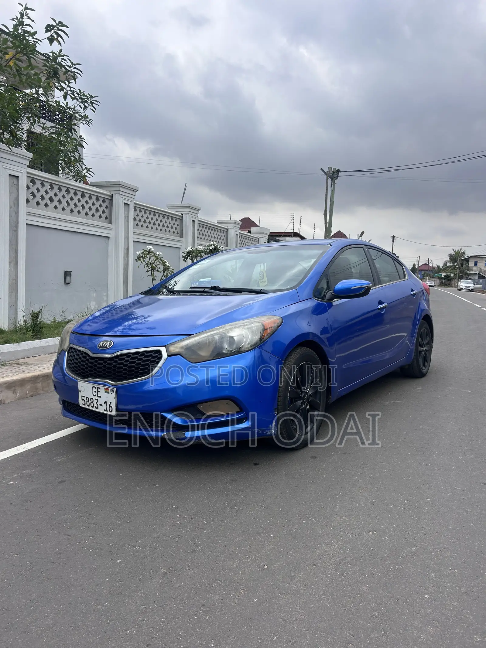 Kia Forte EX Sedan 2015 Blue