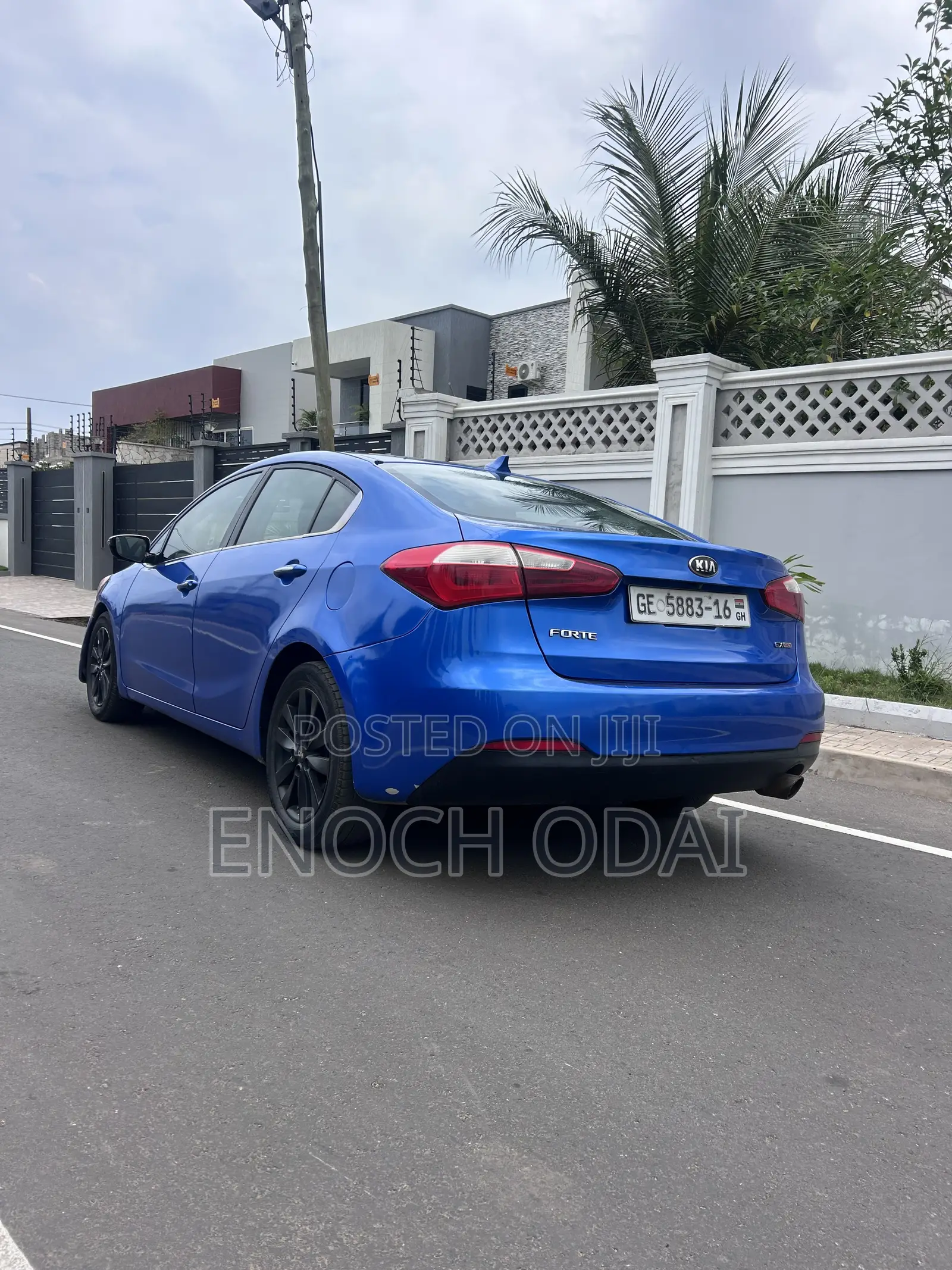 Kia Forte EX Sedan 2015 Blue