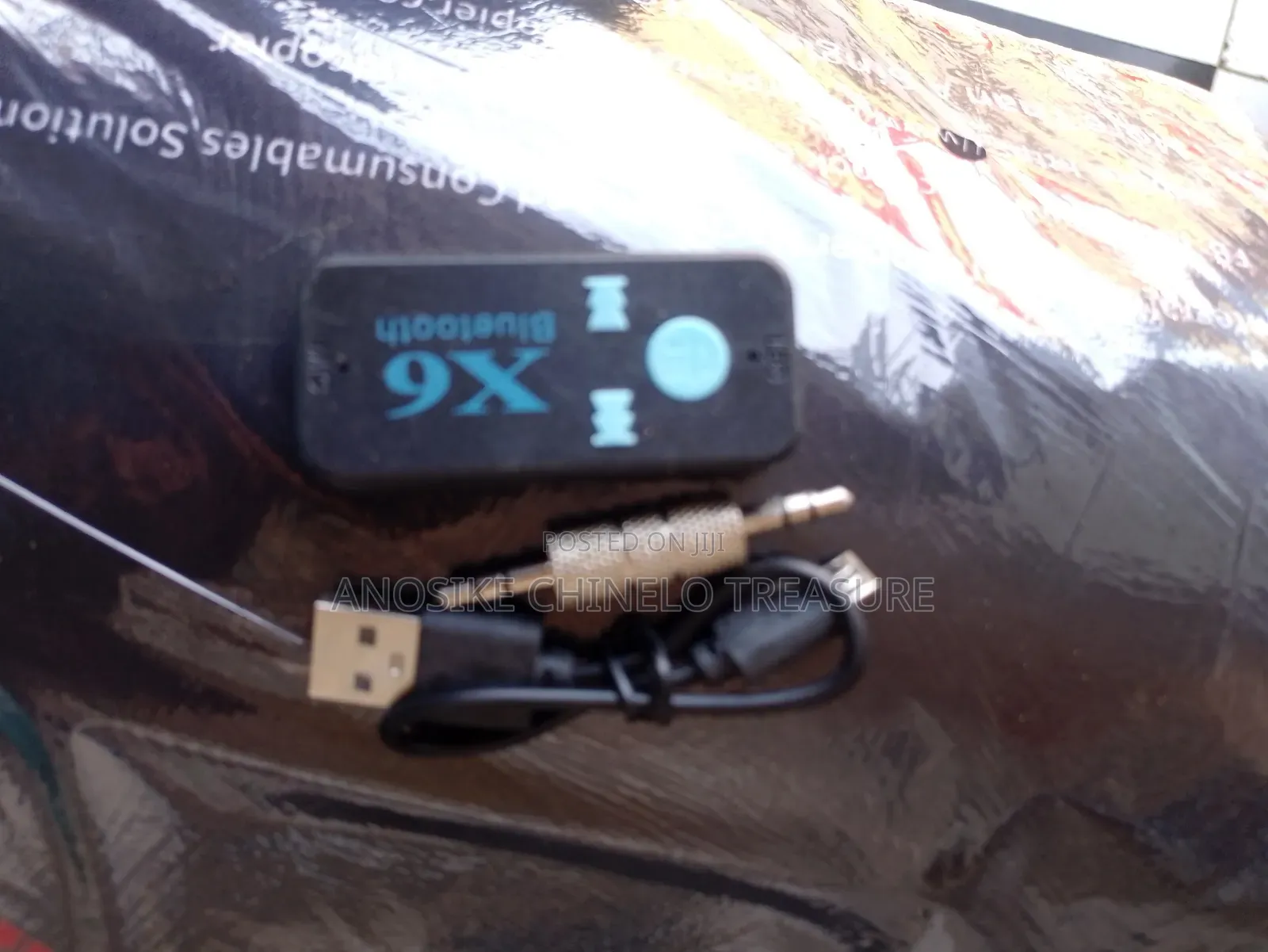 BT-X6 Car Bluetooth Wireless Receiver AUX Hands-Free