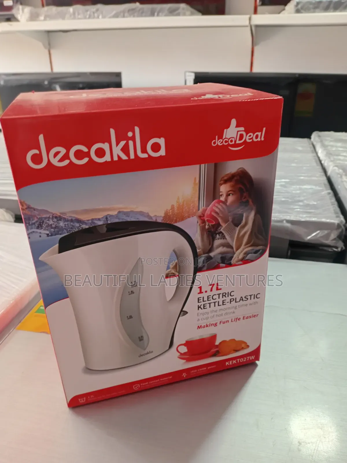 Decakila 1.7L Electric Kettle Super Quality and Affordable