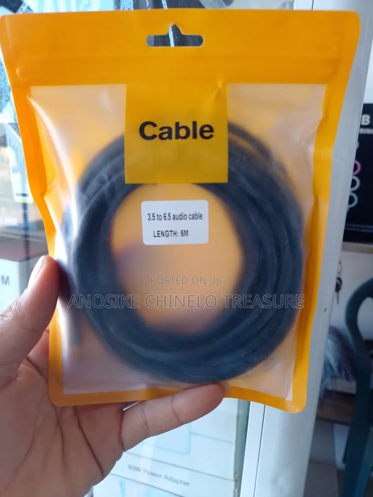 6M 3.5mm to 6.5mm Audio Cable – AUX/Microphone Cable