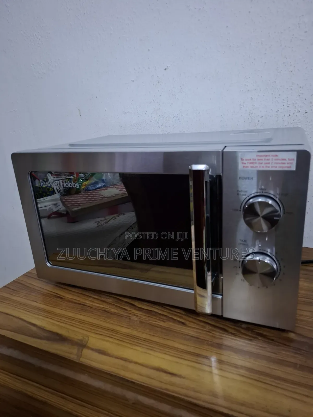 20.L Russell Hobbs Stainless Steel Microwave From Uk