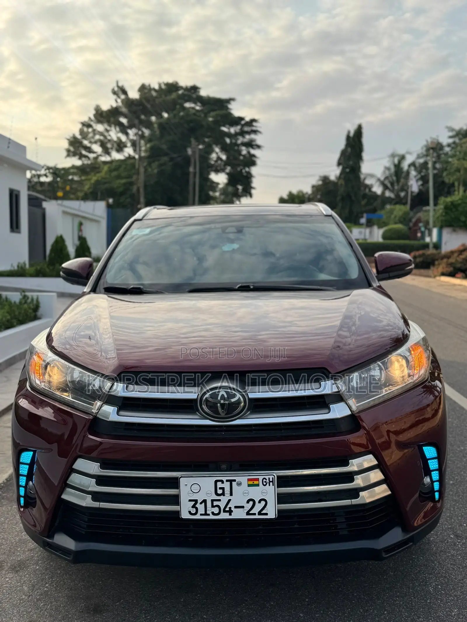 Toyota Highlander Limited 4x4 V6 (3.5L 6cyl 8A) 2018 Red