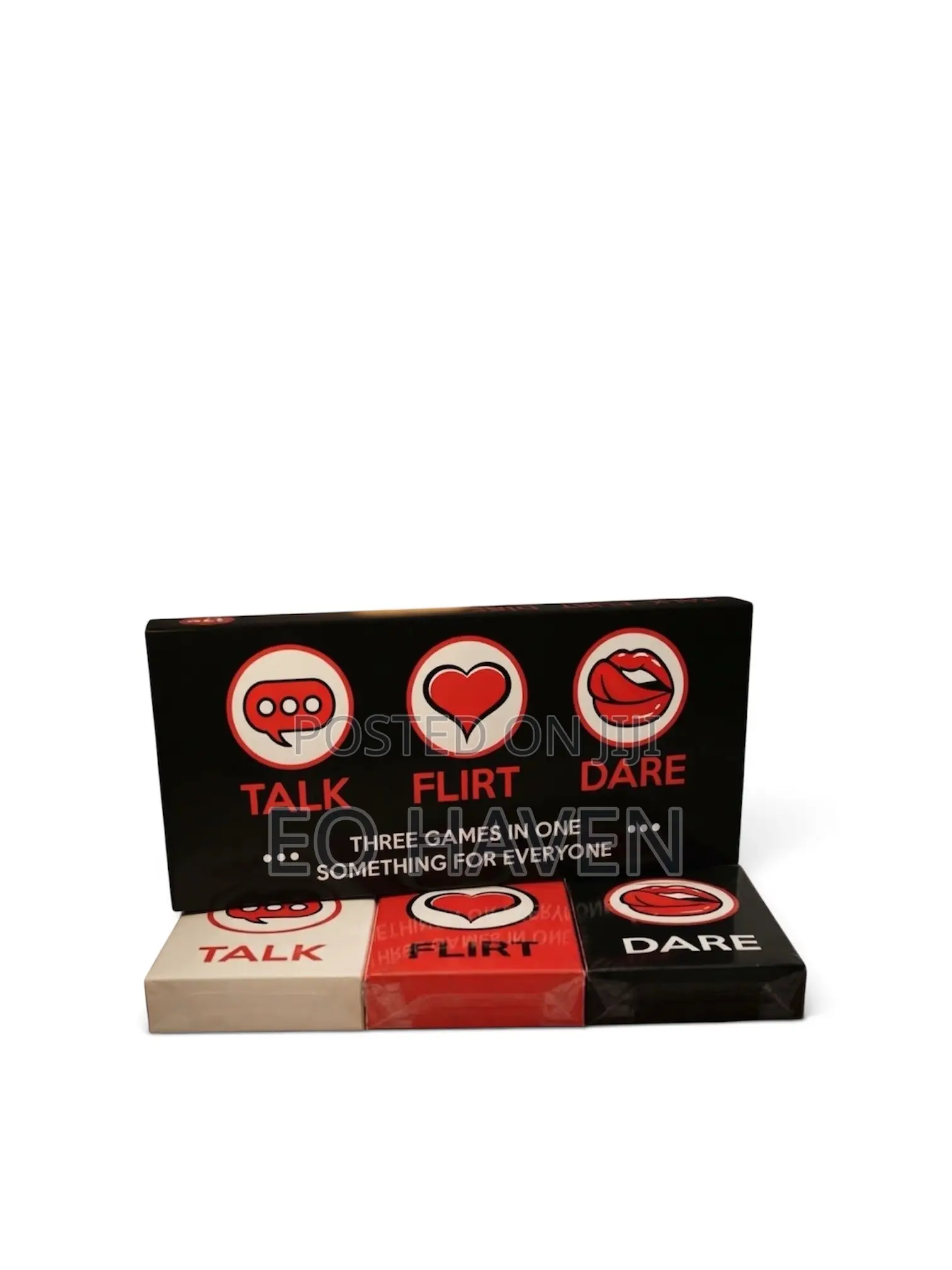 Talk Flirt Dare (3-in-1 Game)