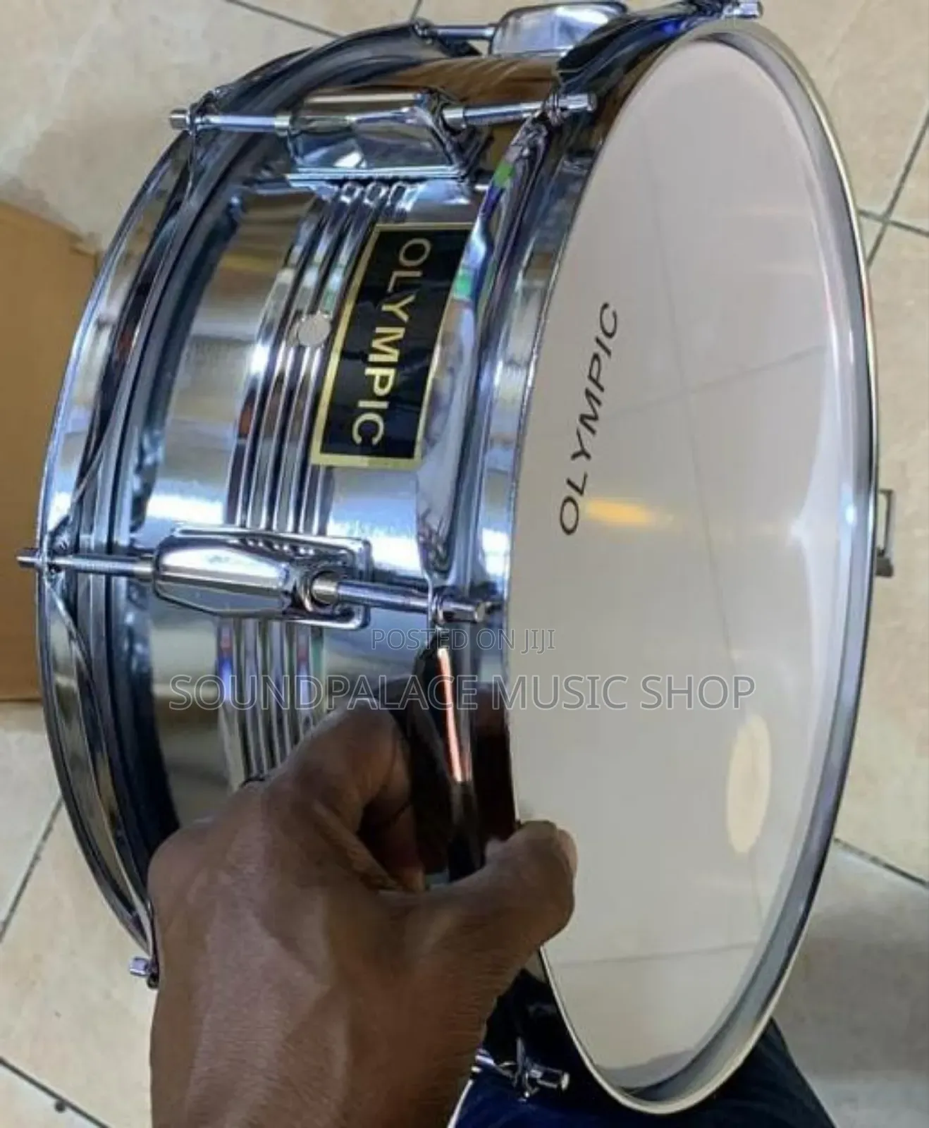 Olympic 14" X 5.5" Metal Snare Drum