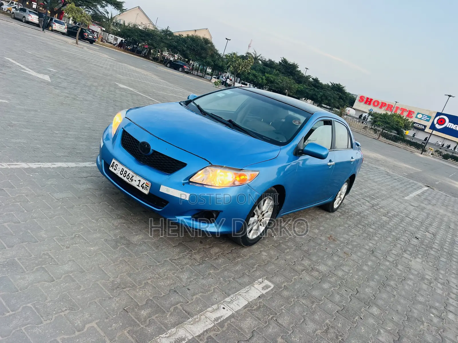 Toyota Corolla 2010 Blue