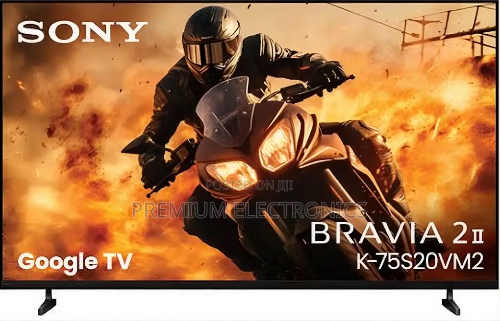 Sony 65" 75" 2025 Bravia 2 K-65s20m2 HDR Led Google TV | Gemini