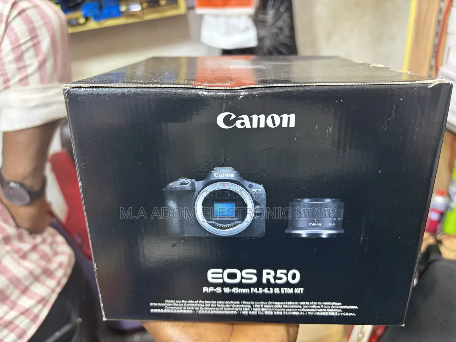 Canon Eos R50 Light Weight Mirrorless Camera