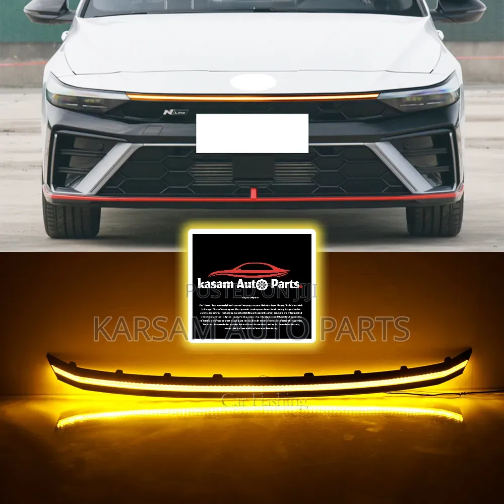 Elantra 2023 Front Centre Grille Led