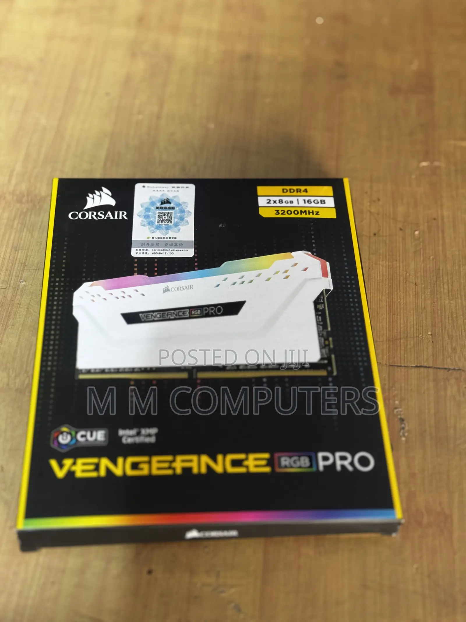 16gb Corsair Vengeance Pro RGB