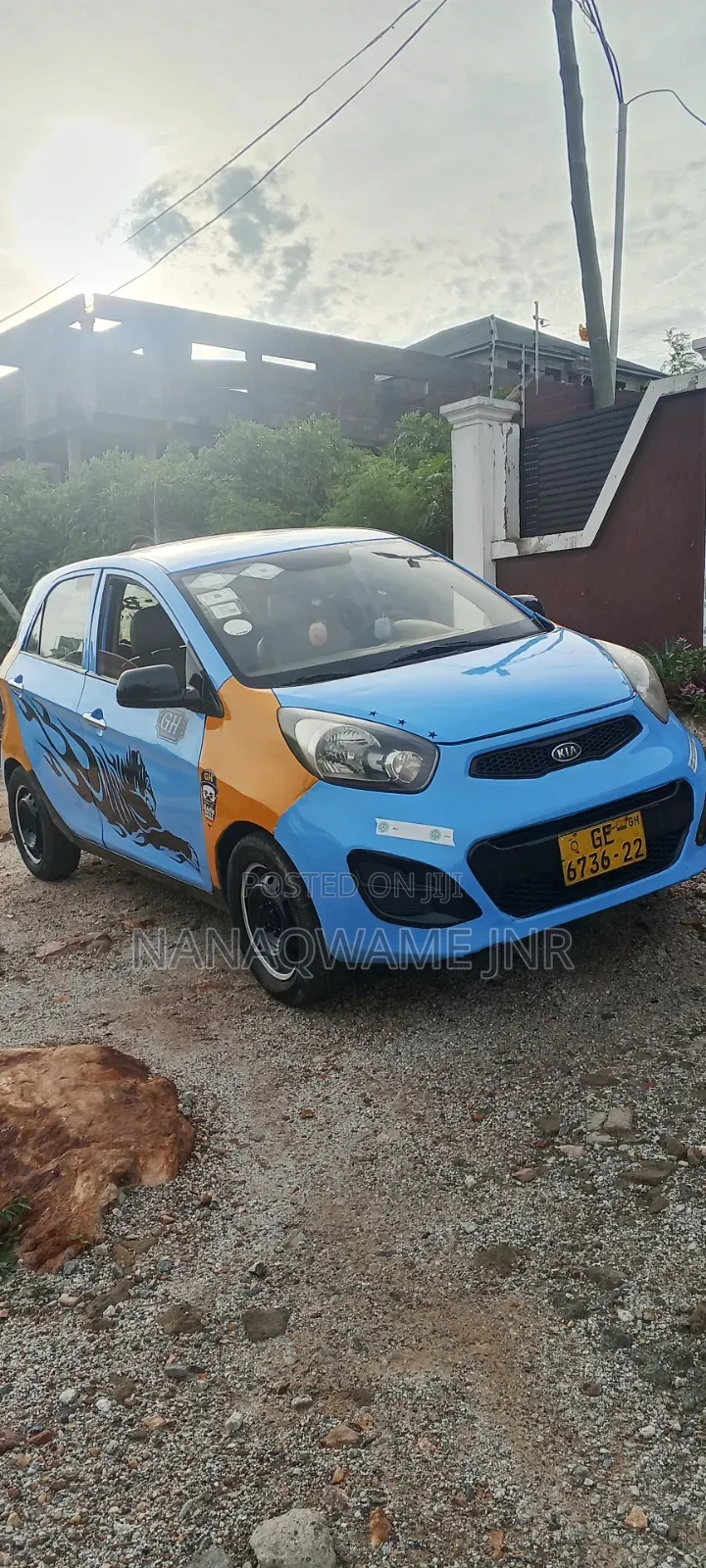 Kia Morning 2012 Blue