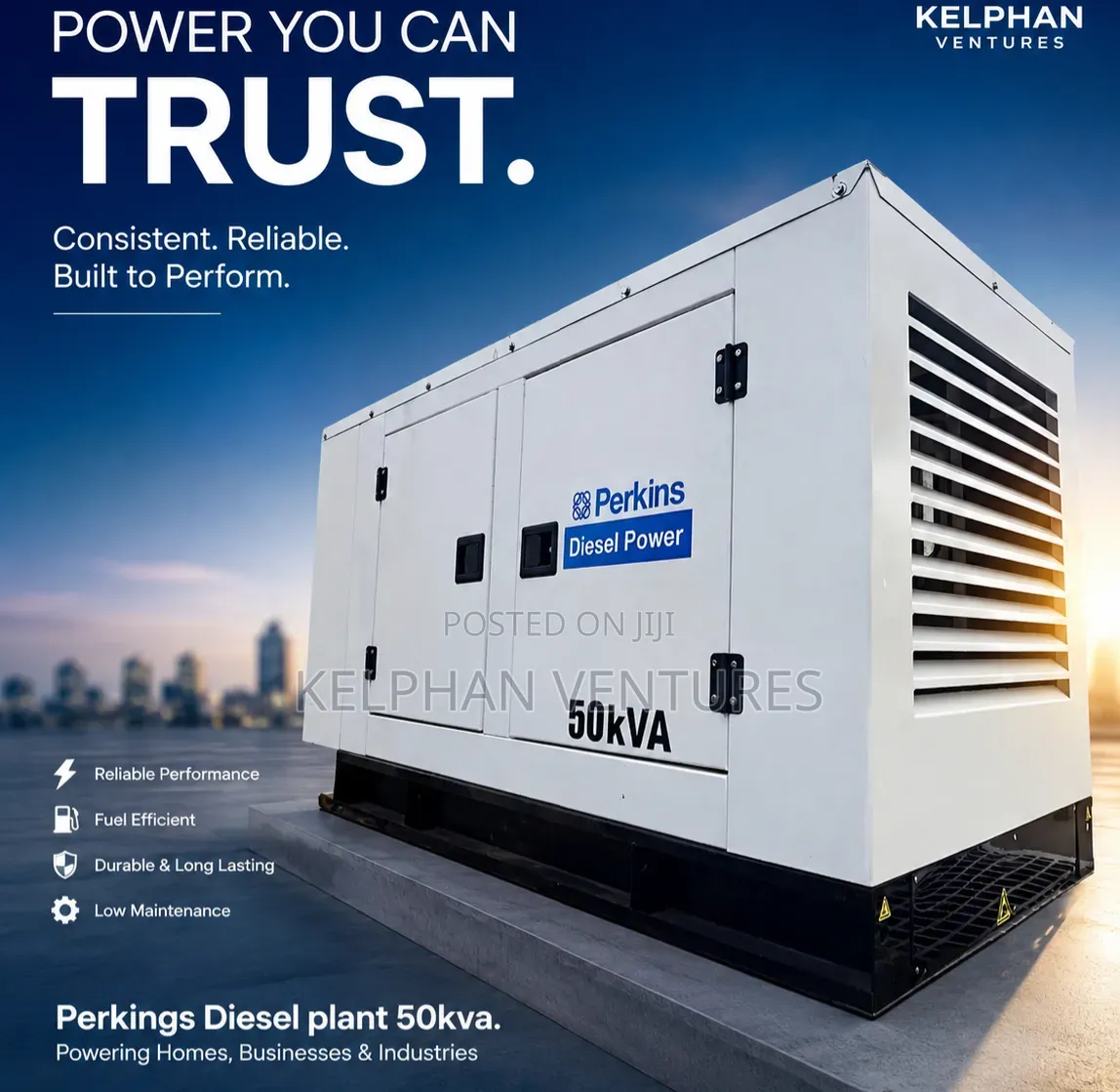 Heavy Duty 50kVA Perkins Plant