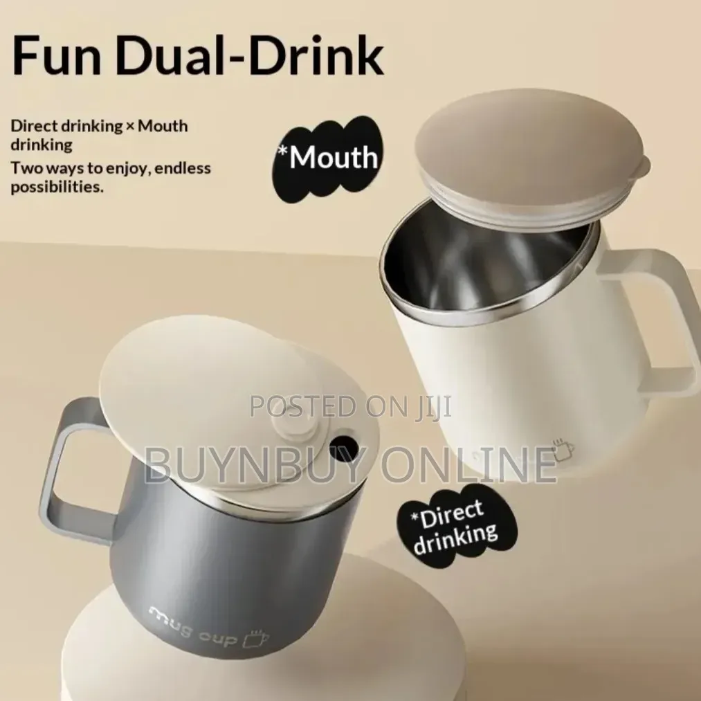 304 Stainless Steel Mug With Handle