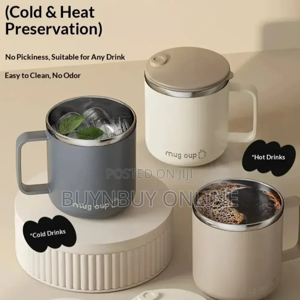 304 Stainless Steel Mug With Handle