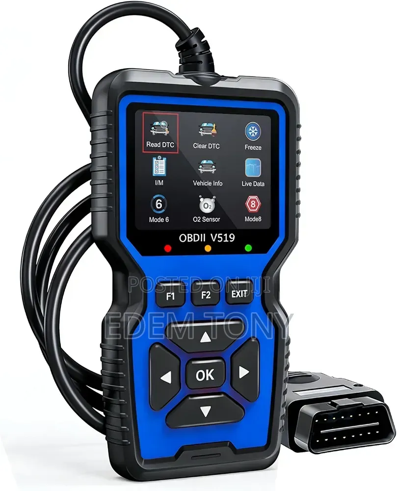 V519 OBD II Car Scanner, Diagnostic Error Finder,Fault Code Detection