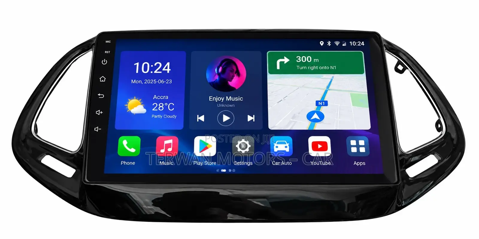 New Car Android Multimedia for Jeep Compass 2017 to 2021